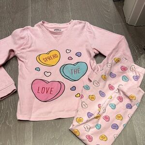 Girls Pajama Set Size 10-11